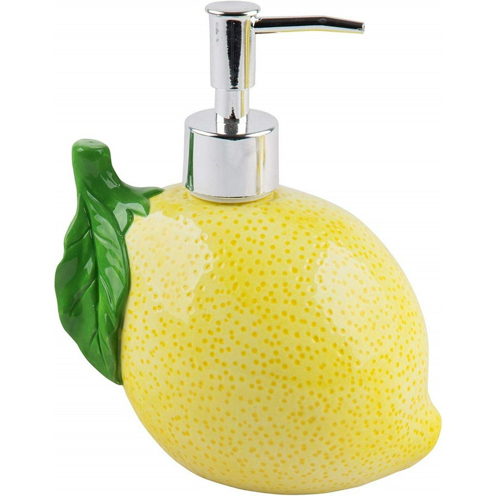 Lemon Shaped Soap or Lotion Dispenser
