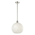 thumbnail image 3 of Innovations Lighting - White Mouchette - 1 Light Stem Hung Pendant In Modern, 3 of 7