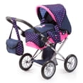 thumbnail image 1 of Cochecito de bebé Bayer Design City Star con lunares azul/rosa, 1 of 7