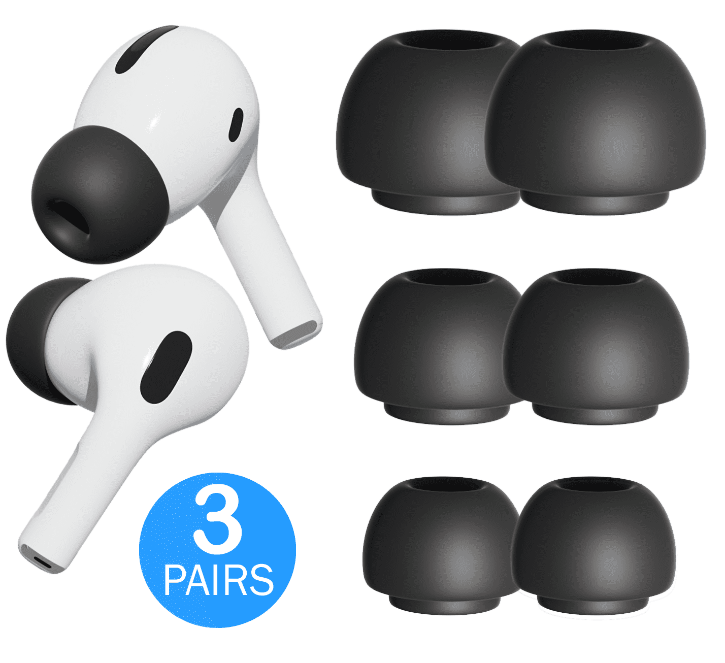 AirPods Pro Eartips Covers ePacks [Fit in The case] 3