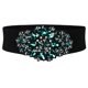 thumbnail image 1 of Cinturón de Cintura de Cristal Elástico Mujer Cintura de Corsé - #7, tal se describe Verde Sunnimix Banda de cintura ancha para mujer, 1 of 8