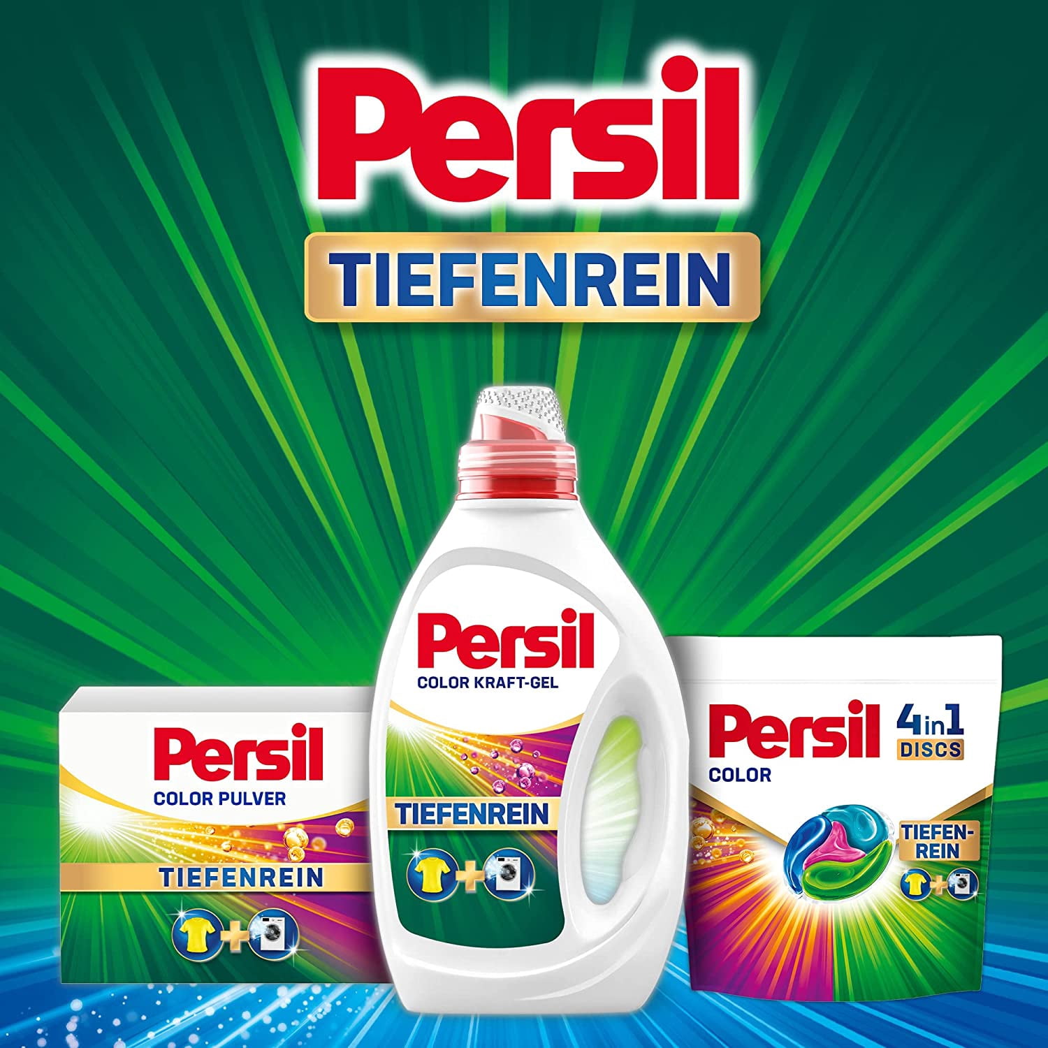 Persil Universal Color Laundry Detergent Powder | Deep Clean - Detergent For Color - For Clean Laundry And Freshness For The Machine - (90 Loads | 11.9 lbs | 5.4 Kg)