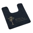 thumbnail image 4 of AMLESO Tapis de Sol en Forme de U pour Toilettes Antidérapant Absorbant Doux Lavable Gris Foncé, 4 of 8