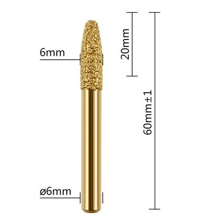 

Diamond Grinding Burr Drill Bit Coarse Rotary Bits Diamond Grinding Burr Drill Bit For Home Tools J