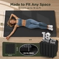 thumbnail image 3 of AIRHOP 18 PCS Gym Floor Mat, EVA Foam Puzzle Gym Mat, High-Density Interlocking Foam Floor Tiles for Home Gym, Play Workout Garage Kitchen Flooring 12.6"x12.6"x0.4", 3 of 8