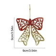 thumbnail image 2 of Bwiyojiz Christmas Decorations Tree Pendant Snowflakes Flower Garlands and Bowknots Shaped Ornaments Gifts, Gifts for Mom, Multicolor, 2 of 6