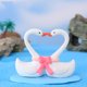 thumbnail image 5 of Estatuilla de decoración Naiovety Cisne Amor Animal Resina Simulación Blanco HA077361-03, 5 of 6
