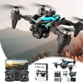 YUORW 2024 Brushless Motor Drones With 1080P Cameras Wind Resistance Headless Mode Gesture