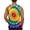 Orange, variant on qelini Mens Tank Tops Long Muscle Shirt Crewneck Sleeveless Quick Dry Shirt Vest Tie-Dye Print Cloths