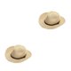 thumbnail image 2 of Sombrero de paja Sonducket Stay Cool In Sun con sombrero plegable de ala ancha Mix beige METRO 58cm 2piezas, 2 of 6