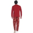 thumbnail image 4 of Fruit of the Loom Christmas Holiday Family Matching Fleece Pajama Sleep Sets, Sizes XS-3XL, 4 of 10