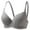 Gray, variant on Bras for Women Thin Underwire Plus Size Full Cup Push Up Side Support Lifting Bra for Everyday Wear and Comfort