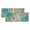 Blue, variant on Ocean Red Octopus Valances for Windows, Decorative Rod Pocket Window Valance Curtains, Coastal Anchor Sea Boat Retro World Map Short Curtain Drapes for Kitchen/Living Room, 2 Panels, 42" W x 12" L