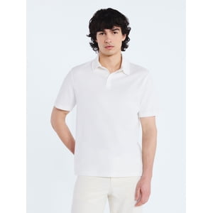 Free Assembly Men's Luxe Everyday Cotton Polo