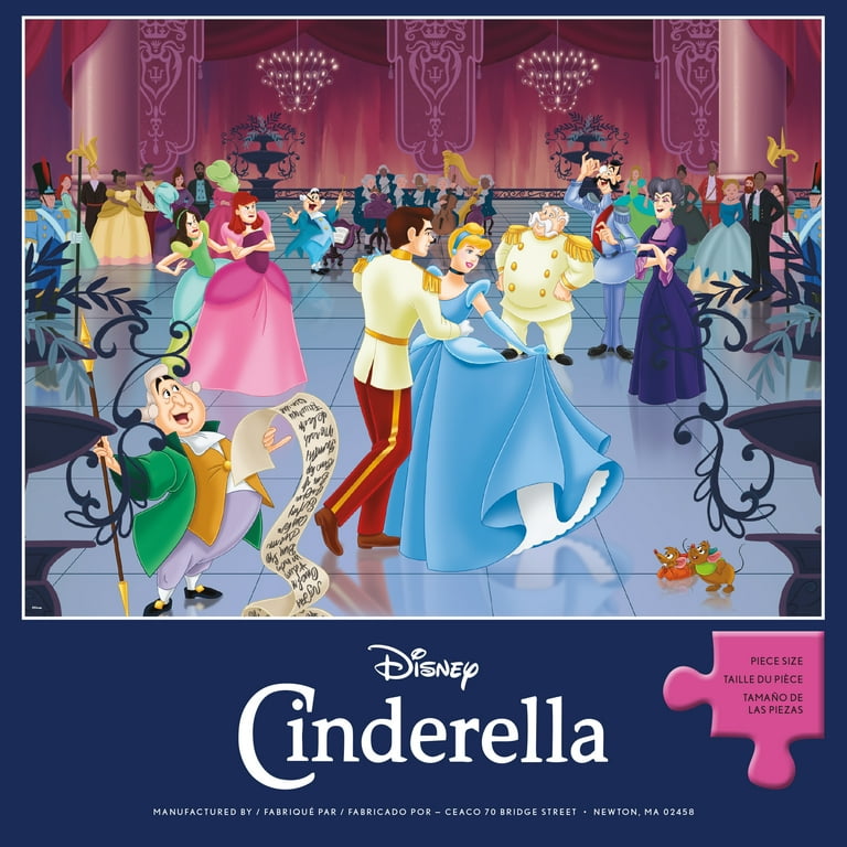 Ceaco 300-Piece Disney Cinderella Interlocking Jigsaw Puzzle