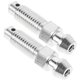 thumbnail image 1 of Car Use Bleed Valve Fork Air Bleed Valve 2Pcs Silver Metal Screws, 1 of 5