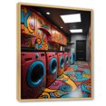 thumbnail image 2 of Designart "Artistic Inspiration Laundry Room wall decor II" Laundry Floater Framed Canvas Art Print, 2 of 7