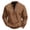 24#Coffee, variant on Men's Leopard Print Half Zip Sweatshirt, Trendy Retro Long Sleeve Stand Collar Pullover, Fall Comfy Loose Fit Casual Top Sky Blue 3XL