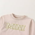 thumbnail image 4 of PENGXIANG Mommy and Me Matching Outfits  Long Sleeve Letter Print Sweatshirts, 4 of 8