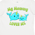 thumbnail image 4 of Inktastic My Mommy loves me- cute narwhal Boys or Girls Toddler T-Shirt, 4 of 5