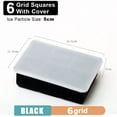 thumbnail image 5 of DEKAXID 4/6/8/15 Molde para bandeja de hielo grande de rejilla gigante de silicona de grado alimenticio, molde cuadrado para cubitos de hielo, molde para hacer cubitos de hielo DIY, 5 of 5