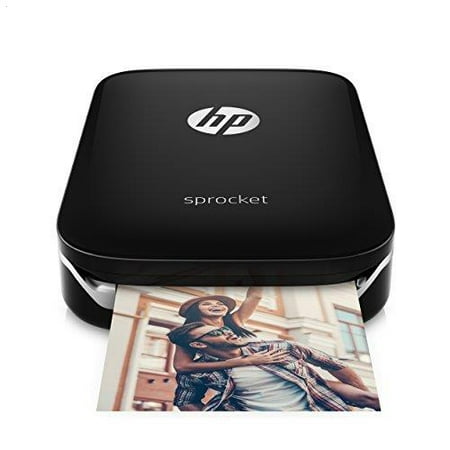 HP Sprocket Portable Photo Printer Black X7N08A