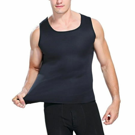 

asdoklhq Womens Plus Shapewear Men Neoprene Sauna Thermo Sweat Body Shaper Waist Trainer Slim Corset Vest