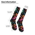 thumbnail image 4 of Haiem Animals Under Water Socks, Funny Novelty Crazy Design Cotton Socks Sports Socks Knee High Socks For Men, Women,1Pairs - Gift For Working Friends, 4 of 8