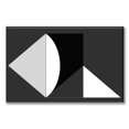 thumbnail image 1 of Cuadro Canvas Pixtreats Geométrico Blanco y Negro 60X90 cm, 1 of 4