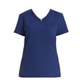 thumbnail image 3 of Scrubstar Women's Core Essentials Stretch V-Neck Scrub Top, Sizes XS-3XL, 3 of 7