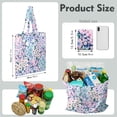 thumbnail image 4 of Sac d'Épicerie Tribal Tribal Symétrique Pliable Lavable Boho - Grande Capacité Réutilisable, 4 of 5