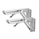 thumbnail image 1 of Soporte de Ángulo Plegable de Acero Inoxidable, Soporte Triangular, Soporte Pesado, Soporte Ajustable para Montaje en Pared de 16 Pulgadas, 1 of 5