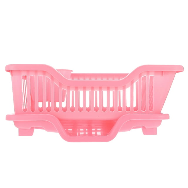 1 Set Household Dish Draining Rack Kitchen Dish Basket Dish Drying Rack