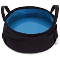 thumbnail image 1 of Cubo plegable portátil impermeable para acampar al aire libre, pescar y viajar, 10 litros, 1 of 5