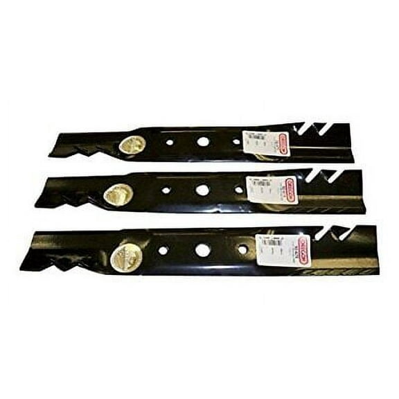 Set Of 3, Gator 3-in-1 Mulching Blades to Replace John Deere Blades GX20250, GX2