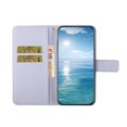 thumbnail image 5 of For IPhone 17 Pro 6.3" Ethnic Wind Embossed Strong Magnetic Attachment/Closure, Card Slots/Pocket, PU Leather Flip Wallet Case ﻿,Purple,For iPhone 17 Pro, 5 of 7
