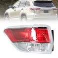 thumbnail image 2 of LABLT Left Outer Tail Light Driver Side Rear Brake Taillight Assembly Replacement for 2014-2016 Toyota Highlander, 2 of 5