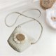 thumbnail image 5 of Bolsa de paja Yuyangstore Decoraciones Multifunción Práctica Viaje Duradero con Cierre blanco, 5 of 8