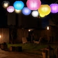 thumbnail image 7 of WIRESTER 5pcs Set Purple 10 inch Hanging Paper Lanterns Decorative Kit Round Paper Lanterns for Birthday Parties, Weddings, 7 of 7