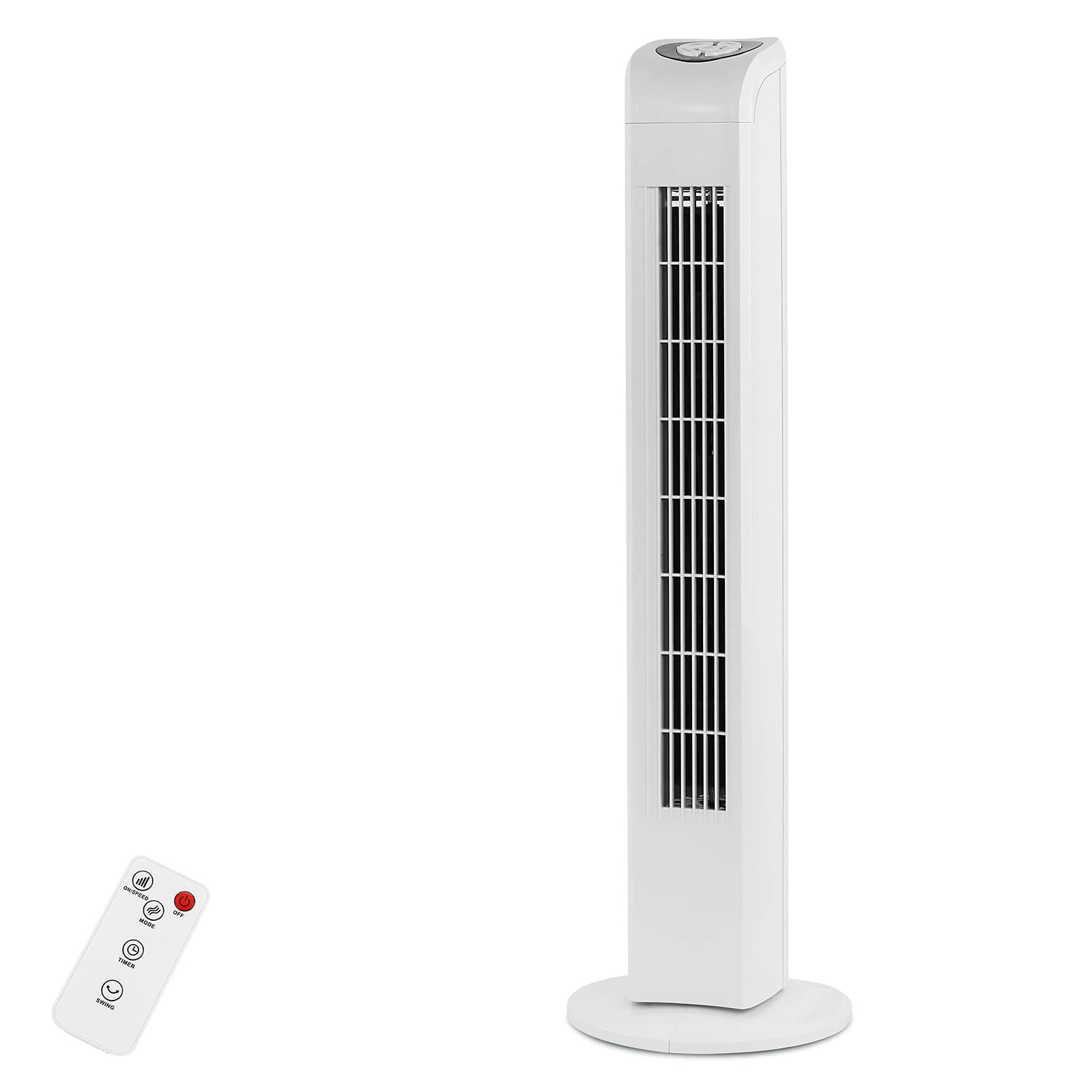 Tower Fan with Remote Control, Standing Fan for Office, Oscillating Fan