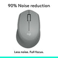 thumbnail image 4 of Logitech M330 Souris Sans Fil Silencieuse PLUS, 2.4GHz avec Récepteur USB, Suivi Optique, Silencieuse et Légère, Longue Durée de Vie de la Batterie, pour PC, Mac, Ordinateur Portable, Chromebook, Gris, 4 of 8