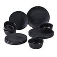 thumbnail image 4 of Vajilla De Porcelana Santa Anita De 12 Piezas Color Negro Obsidian Black, 4 of 4