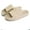 Beige, variant on Cloud Slippers for Women and Men, Pillow House Slippers Shower Shoes Indoor Slides Bathroom Sandals, Ultimate Comfort, Light, Thick Sole, Anti-Slip, Easy to Clean