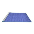 thumbnail image 2 of Ahgly Company Machine Washable Indoor Rectangle Abstract Blue Contemporary Area Rugs, 7' x 9', 2 of 4