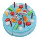 thumbnail image 2 of Juguete De Corte De Pastel De Cumpleaños, Juguetes De Corte De Material Plástico Reutilizable Seguro DIY Que Hace Que La Apariencia Redonda Brillante Para Regalos Para El Hogar ANGGREK Otros, 2 of 8