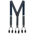 thumbnail image 2 of Hold'em Y-Back Genuine Leather Trimmed Button End Tuxedo Suspender for Men Many Colors and Designs, 2 of 4