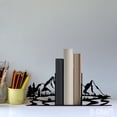 thumbnail image 3 of C-Craft Stainless Steel Mountain Bookend, Adjustable, 5 Inch for Home Office, 3 of 5