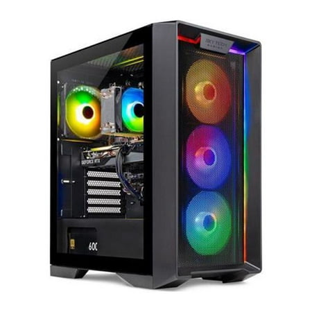 Skytech Nebula Gaming PC Desktop INTEL Core i5 11400F 2.6 GHz, NVIDIA RTX 3050, 1TB NVME SSD, 16GB DDR4 RAM 3200, 600W GOLD PSU, 11AC Wi-Fi, Windows 11 Home 64-bit