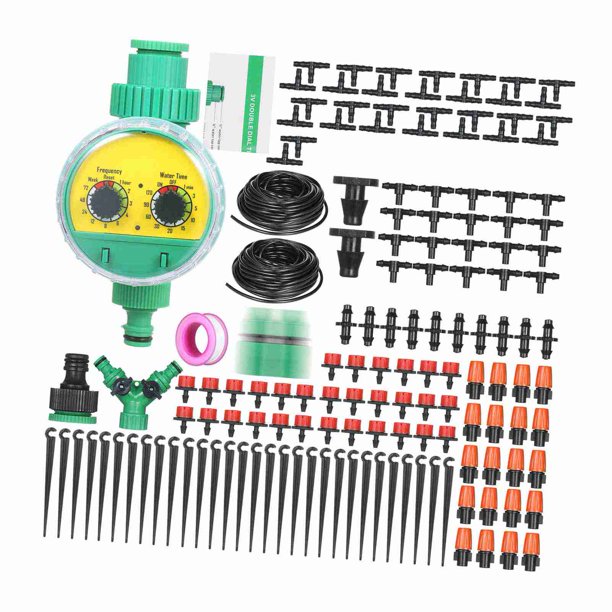 Ciñador de Riego Kit de Riego de Goteo de Riego de Bricolaje Con Boquillas de Riego Auticó Electrónico Mistros Mistros de 30 Metro Tomo para Jardín Patio de