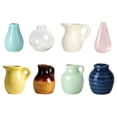 thumbnail image 2 of 8 Pc Mini Ceramic Vase Magnets for Fridge, 3D Cute Tiny Plant Vase Fridge Magnets Ceramic Set, Ceramic Vase Magnets for Kitchen Refrigerator Office Locker Decor, 2 of 9